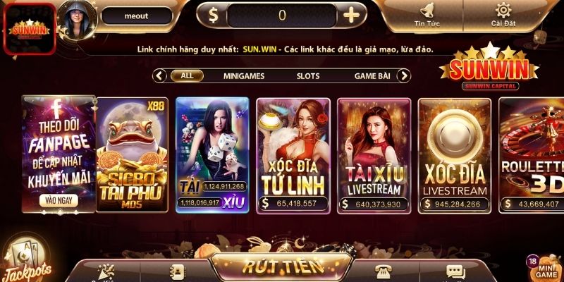 Đôi nét về sảnh casino tại cổng game SUNWIN